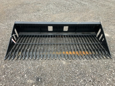 Used WOLVERINE SB84 SKELETON ROCK BUCKET SKID STEER ATTACHMENT Skid Steer Buckets Michigan US | Miedema Asset Management Group #1768732