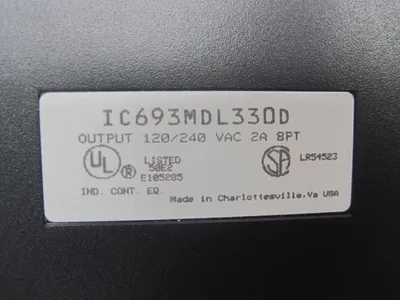 GE Fanuc IC693MDL330D Output Module