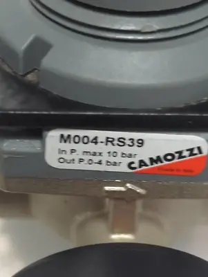 Used CAMOZZI M004-RS39 Air Pressure Regulators Ohio US | Surplus Asset Holdings #1265740