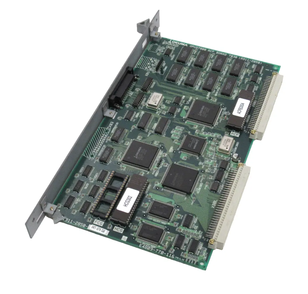 USED OKUMA E4809-770-116 OPUS 7000 CIRCUIT BOARD 1911-2850-047-074 E4809770116