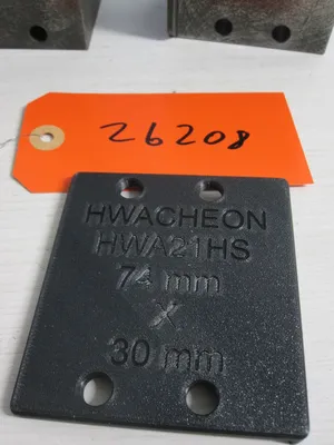 2x Lot of 2 HWACHEON HWA21HS 74 mm x 30mm 1.0" OD Turning Tool Holders Static