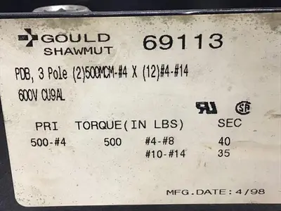 USED GOULD 69113