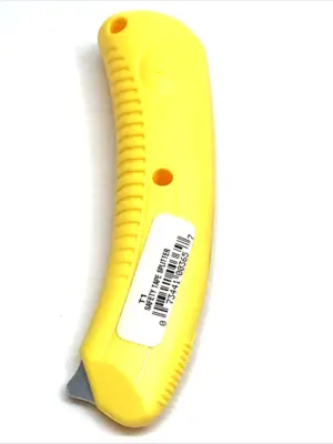 USED T1 YELLOW SAFETY BOX CUTTER WITH CONCEALED BLADE LOT OF 3