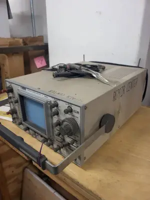 BK Precision Model 1560 60MHz Dual Time Base Oscilloscope with Manual and Probes