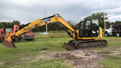 Used 2016 CATERPILLAR 308E2 CR Excavators Florida US | Intrac Machinery #1566428