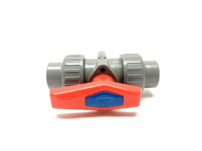 4PGA5 | Ball Valve PVC Inline True Union 1/2" Pipe Size, Socket Ends - New Other