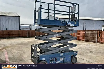Used 2015 GENIE GS-2632 Scissor Lifters Texas US | Proxy Equipment #1382995