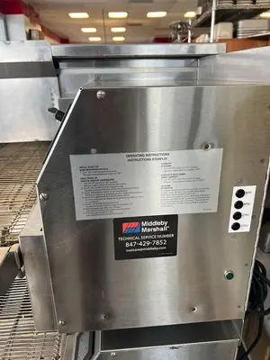 Middleby Marshall PS638G-2 65” Gas Double Impingement Conveyor Oven - Natural Gas