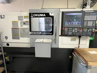 2021 OKUMA GENOS L3000-E CNC Lathes | Midstate Machinery (2)