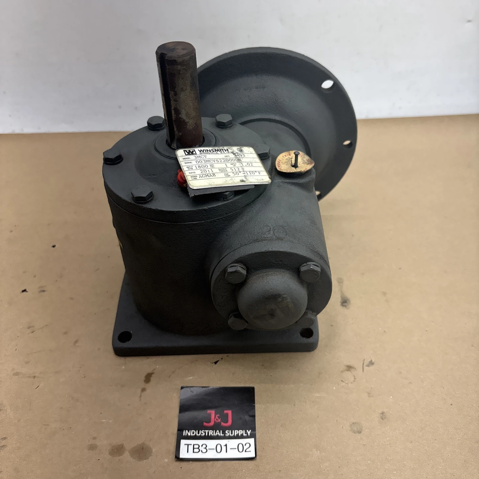 New | in-Stock WINSMITH 003MCVS2200DDN Gearboxes Indiana US | J&J Industrial Supply #1486217