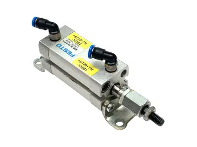 Used FESTO COMPACT CYLINDER, 16MM BORE 30MM STROKE 536224 Pneumatic Cylinders Michigan US | Maverick Industrial Sales #1090151
