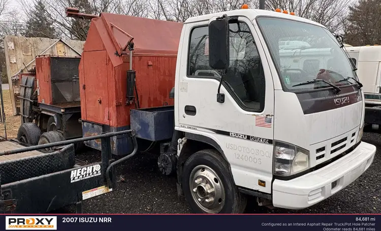 Used 2007 ISUZU NRR Concrete Mixer Trucks New Jersey US | Proxy Equipment #1382793