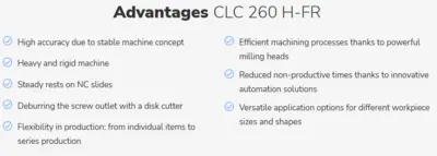 NEW EMAG CLC260 H-FR