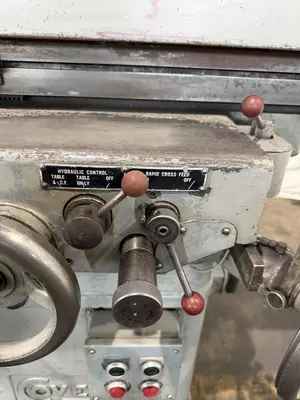 6" X 12" COVEL SURFACE GRINDER. STOCK # 0550425