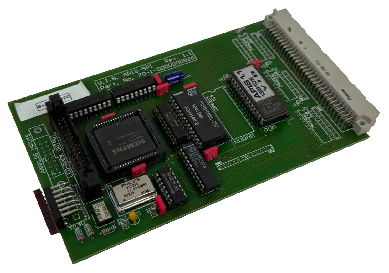 USED ABB 70-1-0000000926 APIS-SPI CARD LED-RK REV. 1.1
