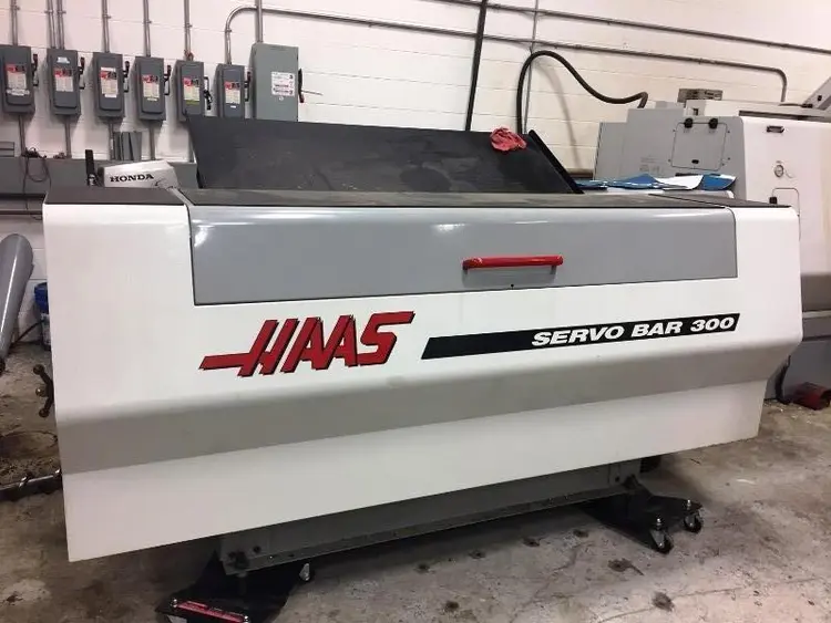 Used 2001 HAAS SERVO BAR 300 Magazine Type Bar Loaders Illinois US | BLUMBERG MACHINERY COMPANY #396538