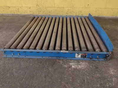 48" X 45" X 2.5" ROLLER TABLE: STOCK 16769