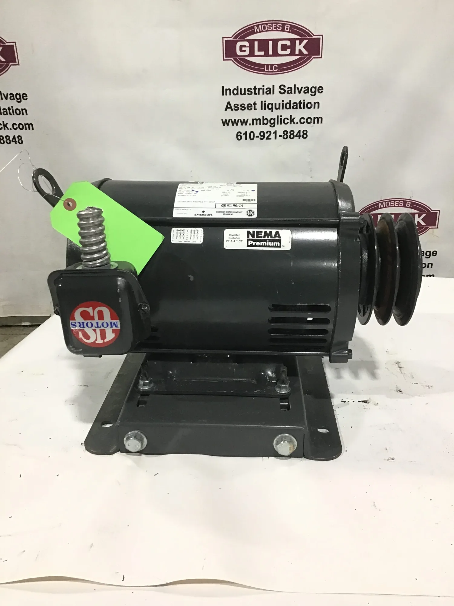 Emerson CA35 Industrial Electric Motor 3PH 10HP