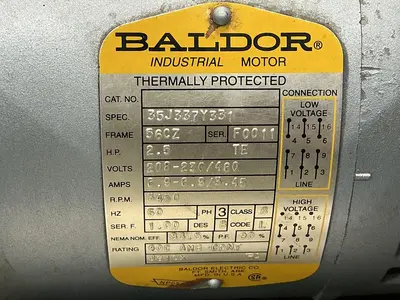 USED BALDOR 35J337Y331
