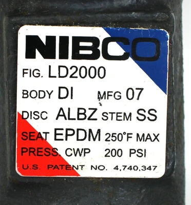 USED NIBCO LD2000
