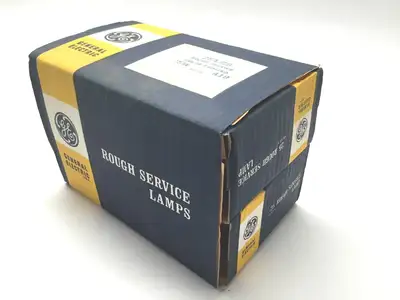 25A/RS 25W | General Electric  GE Rough Service Lamp 130V - New Other