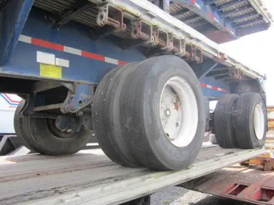 Used UTILITY 45′ COMBO FLATBED TRAILER SPREAD AXLE Flatbed Trailers Florida US | USA Transequipment #1542583