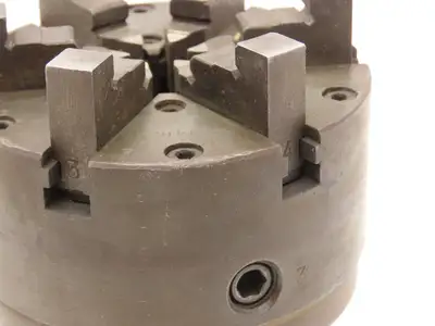 Buck Chuck 1462 6 Jaw Adjust-Tru Self Centering Manual Lathe Chuck 4" OD