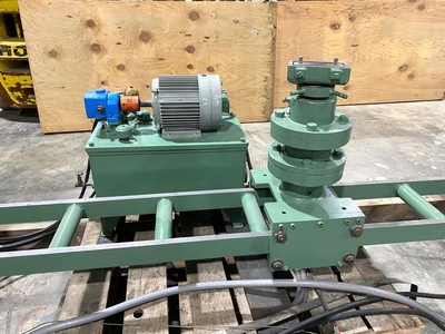 Blue Valley No. 72 Elliptical Head Shear & Flanging Machine