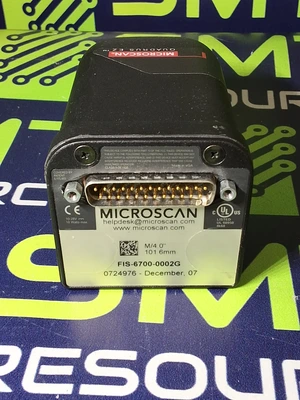 MICROSCAN FIS-6700-0002G QUADRUS EZ BARCODE SENSOR SCANNER M/4.0" 101.6mm