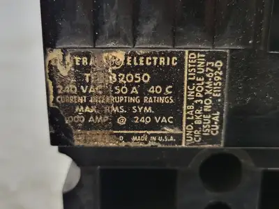 USED GENERAL ELECTRIC TEB132050