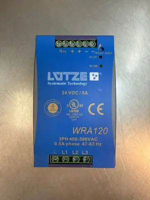 Lutze Power Supply 722803 WRA120-24 (7.2.1)