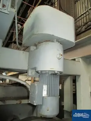 USED 1985 NETZSCH 48" Netzsch Filter Press, 66 Cu Ft