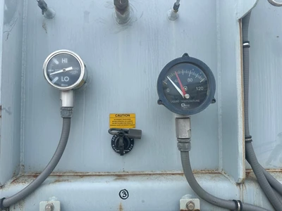 General Electric Prolec 1500 KVA Oil Transformer, 12.5 KV Pri