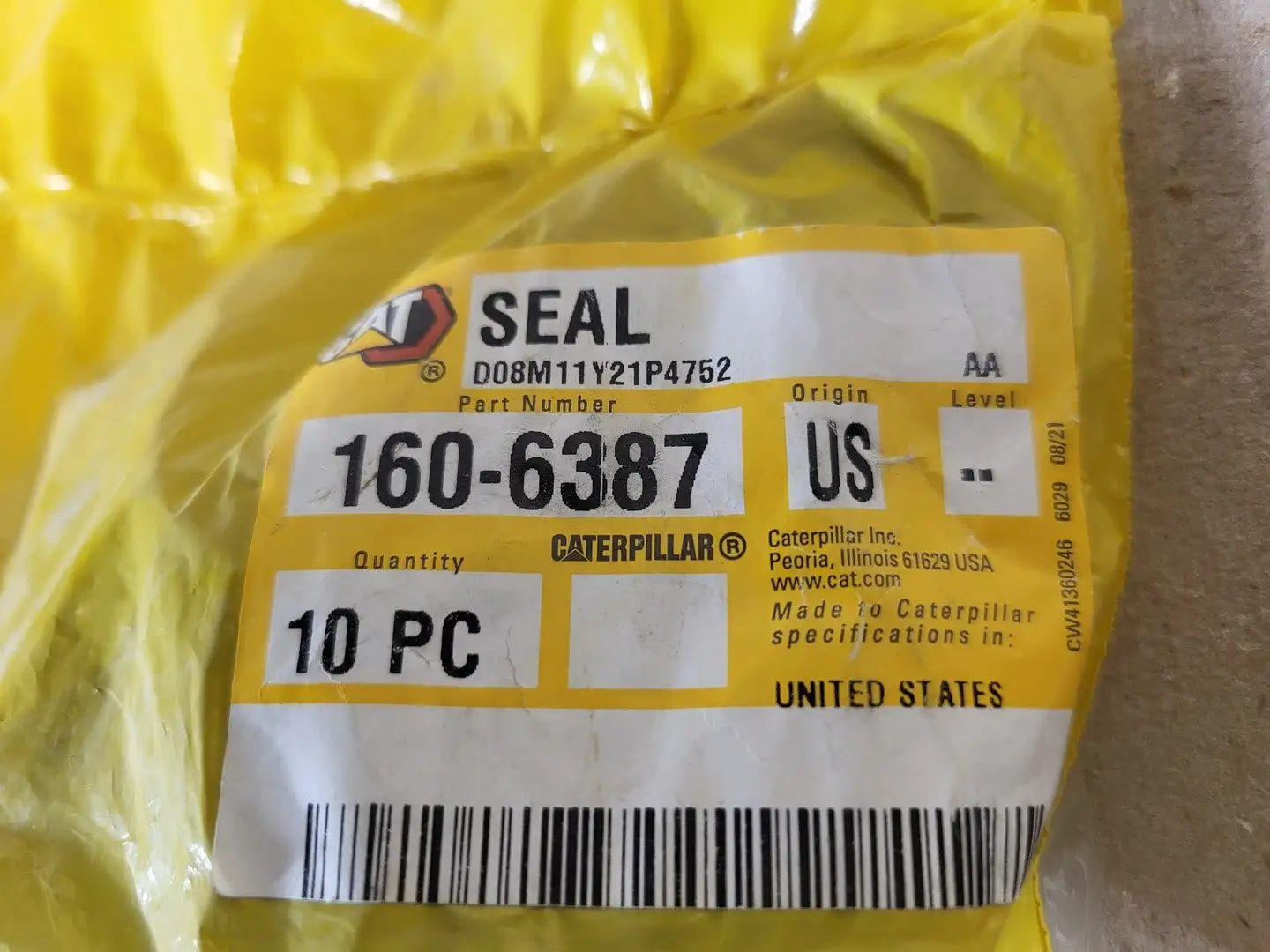 NEW CATERPILLAR 160-6387