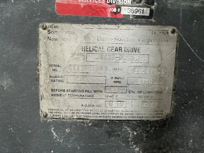 6″ Davis Standard 36:1 -400 HP