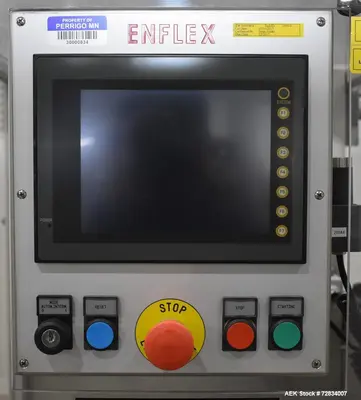 Pre-Owned Enflex Model F11DX Horizontal Form Fill Seal Machine