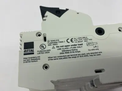 USED RITTAL FUSE HOLDER 3-POLE, UP TO 60A 9345015