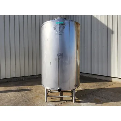 Used 1,000 Gallon Cherry-Berrell Stainless Steel Liquid Process Tank