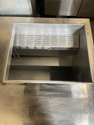 174-0117 Continental SW60 60” Pan Rail Self Contained Prep Table Cooler