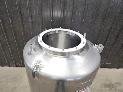 Used 135 Gallon Tank (Vessel), 316 Stainless Steel