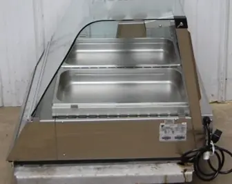 142-1215 Antunes DCH-220CT Counter Top Hot Food Display Case