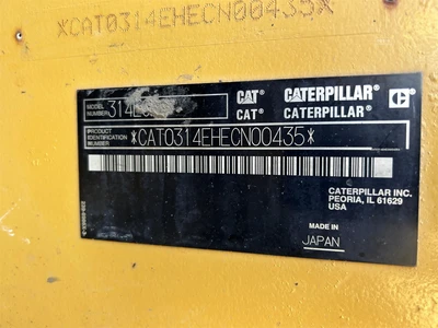 Used 2014 CATERPILLAR 314E LCR Crawler Excavators | Abele Tractor #1342750