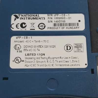 USED National Instruments cFP-CB-1