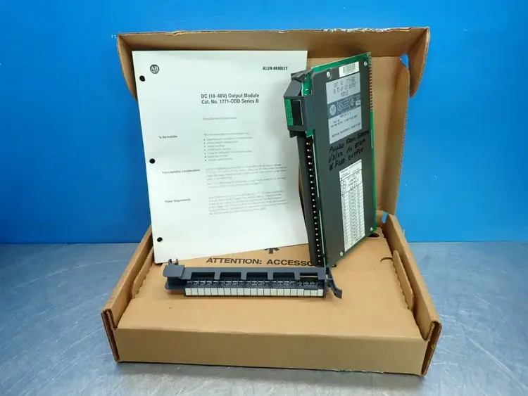 Used ALLEN BRADLEY 1771OBD PLC Input & Output Ohio US | HGR 24 #879922