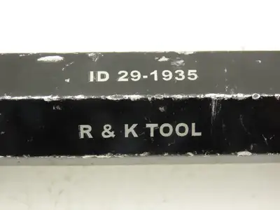 R&K Tool Pin Plug Guage Go Nogo 51.65mm 55.245mm & 53.54mm Lot Of 3