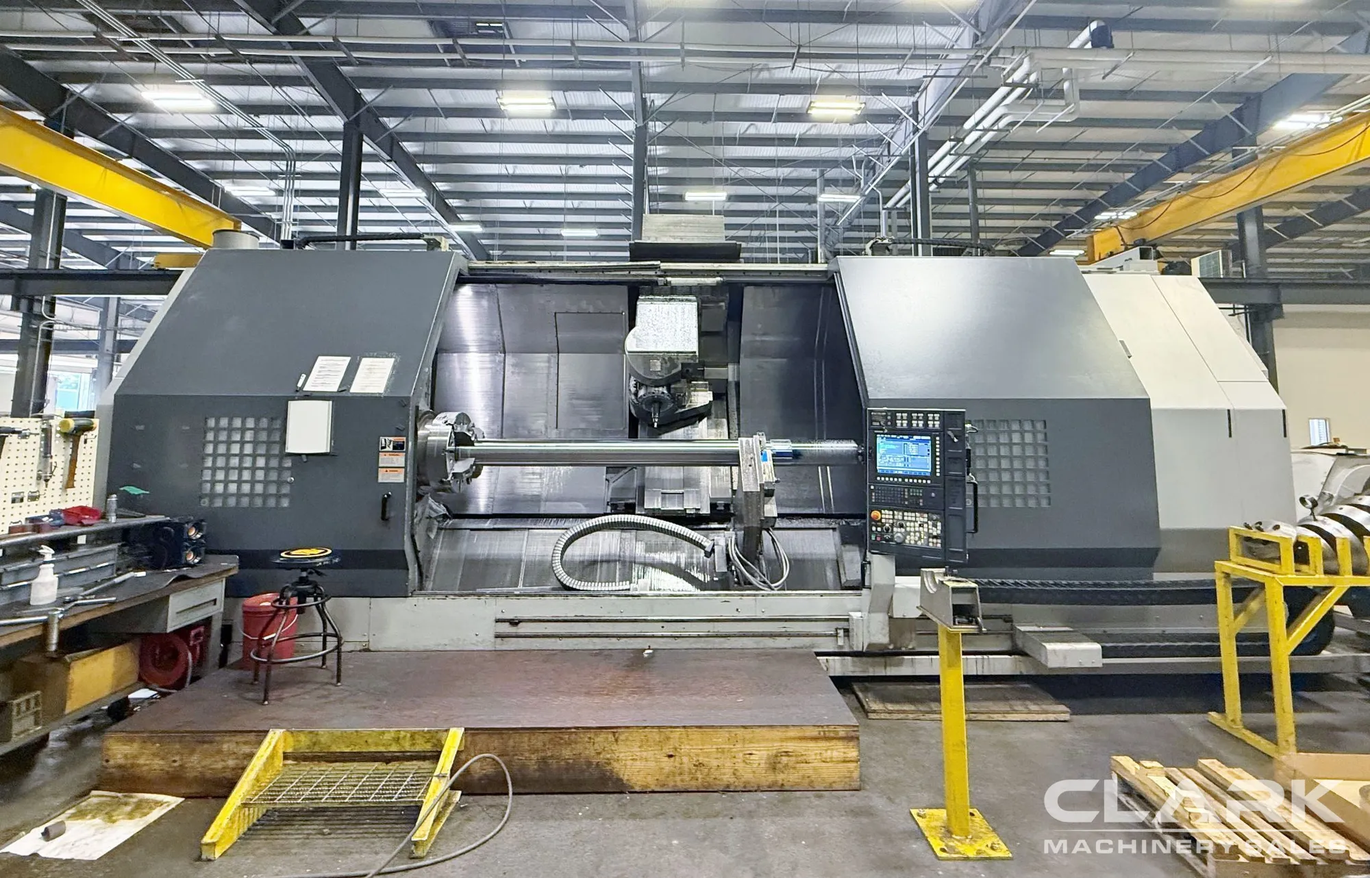 2007 MORI SEIKI MT4000C/3000, B-AXIS, 10.8" BORE, & 120" CENTERS
