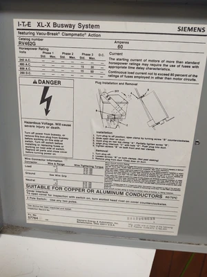 USED Siemens RV462G