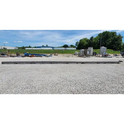 Used 6" Dia. X 46' L Conveyors Inc Stainless Steel Distribution Screw Conveyor