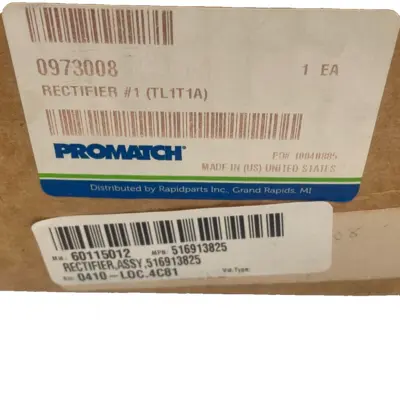NEW PROMATCH 0973088 RECTIFIER #1 (TL1T1A)