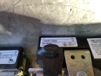 Used ALLEN-BRADLEY 1494F-FS30 Misc Electrical & Power Parts British Columbia CA | Lenmark #250122